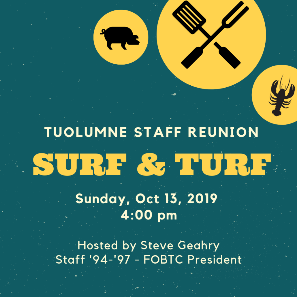 surf & turf Friends of Berkeley Tuolumne Camp
